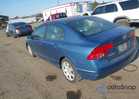 2007 Honda Civic Lx from USA, damaged, VIN 1HGFA16527L125026